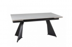 Стіл LACONI 160(220)*90 білий/чорний