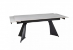 Стіл LACONI 160(220)*90 білий/чорний