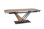 Стол GENESIS LEGNO 180(240)*90 дуб/черный/дуб