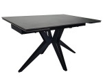 Стол VINCENT CERAMIC 140(200)*90 графит мат/черный