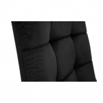 Стілець Альба Ю Напівхокер — комплектація Ніжки чорні — оббивка Малколм 28