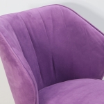 Стул Томми — комплектация Стар-4 Ножки Черные — обивка Тринити 11 Purple