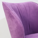 Стул Томми — комплектация Стар-4 Ножки Черные — обивка Тринити 11 Purple