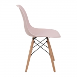 Стул Жаклин – комплектация Ножки деревянные – цвет Пудра