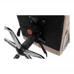 Кресло Бургас Ю – комплектация Хром П3 – механизм M-2 (Anyfix) – обивка Мустанг Крем