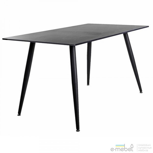 Стол Lyon Black,120*80