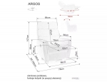 Крісло розкладне ARGOS RAVEN сіре 07