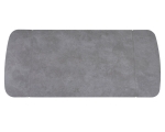 Стол DUBLIN CERAMIC 120(180)*80 светло-серый/черный каркас