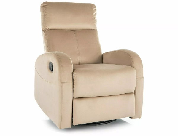 Крісло розкладне OLIMP VELVET беж BL.28