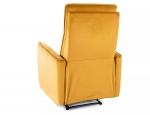 Крісло розкладне NIKOS VELVET карі BL.68