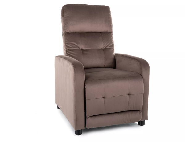 Крісло розкладне OTUS VELVET капучино BL.38