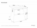 Стол RION 80*80 травертин/кашемир
