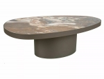 Журнальный столик GUSTO A CERAMIC коричневый PATAGONIA/медный 118*73
