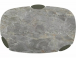 Журнальный столик ADORO A CERAMIC серый GRIGIO/медный 118*75