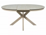 Стіл PORTO CERAMIC 120(160)*120 бежевий травертин/кашемір