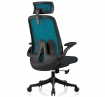 Ергономічне крісло Nicolo Blue Black