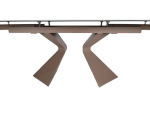 Стол LAURA CERAMIC 160(240)*90 бежевый мат/бежевый