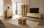 Стол журнальный Perfect Home Набу/Nabu 80x80 круглый Дуб масляный