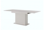 Стол на одной ножке Perfect Home Lante 160–200. Стол кухонный бежевый
