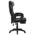 Крісло геймерське VR Racer Textile Webster Сірий/чорний