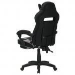 Крісло геймерське VR Racer Textile Webster Сірий/чорний