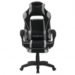 Крісло геймерське VR Racer Textile Webster Сірий/чорний