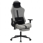 Кресло VR Racer Textile Jensen темно-серый