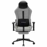 Кресло VR Racer Textile Jensen темно-серый