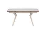Стіл NOREEN CERAMIC 140(200)*80 білий/кашемір