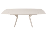 Стіл NOREEN CERAMIC 140(200)*80 білий/кашемір