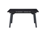 Стіл BELFORD CERAMIC 140(200)*80 чорний горіх/чорний