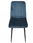 Стул велюровый PM-005 Perfect Home Україна, черный каркас/Sic Velluto 19 Graphite