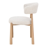 Стул CHRISTIAN дуб металл/беж тк.