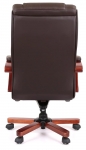 Крісло офісне АКЛАС Артур EX MB (Шкіра LC-K Dark brown/PU Dark brown)