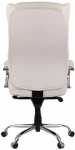 Крісло офісне АКЛАС Бадалона CH MB (Шкіра Lux LC-W White/PU White)