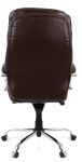 Кресло Аклас Валенсия Soft CH MB (Кожа LC-K Dark brown/PU Dark brown)