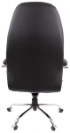Кресло АКЛАС Луизиана MB (GB-242CC) (Кожа LC-A Black/PU Black)