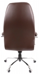 Крісло АКЛАС Луізіана MB (GB-242CC) (Шкіра LC-K Dark brown/PU Dark brown)