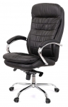 Кресло Аклас Валенсия MB XY-7340 (Кожа LC-A Black/PU Black)