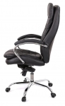 Кресло Аклас Валенсия MB XY-7340 (Кожа LC-A Black/PU Black)