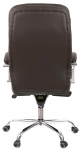 Крісло АКЛАС Валенсія MB XY-7340 (Шкіра LC-K Dark brown/PU Dark brown)