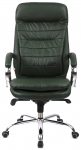 Крісло АКЛАС Валенсія MB XY-7340 (Шкіра Lux LC Green/PU Green)