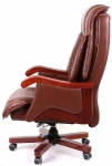 Крісло АКЛАС Галахад EX RL (Шкіра LC-I Brown/PU Brown)