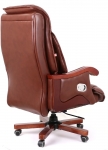 Крісло АКЛАС Галахад EX RL (Шкіра LC-I Brown/PU Brown)