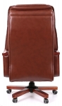 Крісло АКЛАС Галахад EX RL (Шкіра LC-I Brown/PU Brown)