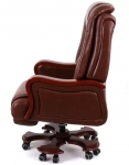 Крісло АКЛАС Трістрам EX RL (Шкіра Lux LC-I Brown/PU Brown)