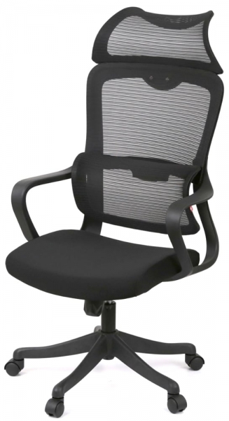 Офисное кресло АКЛАС Дориан BL TILT (K-01 black/OS Black)