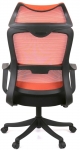 Крісло офісне АКЛАС Доріан BL TILT (K-09 Orange/OS Black)