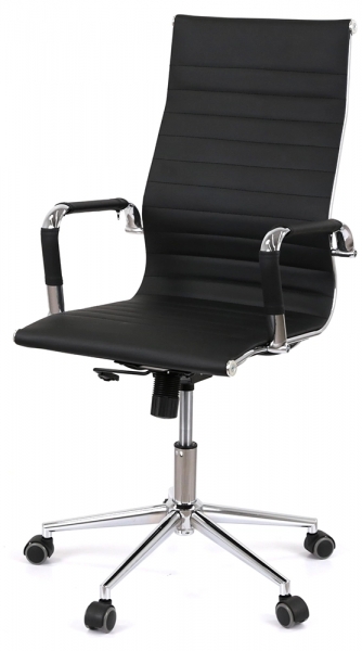 Кресло офисное Аклас Кап PB Tilt (XY-8101) (PU Black)