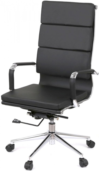 Офисное кресло АКЛАС Кап soft PB D-TILT (OT-8002) (PU Black)